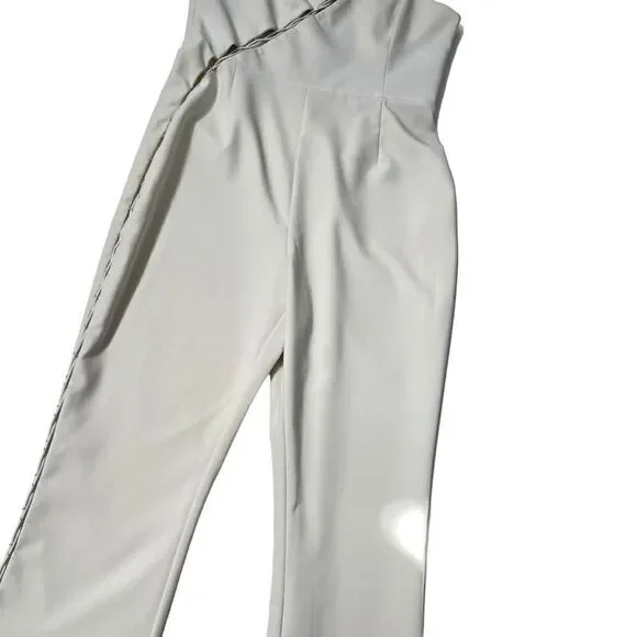 Michael Costello x REVOLVE Essex Jumpsuit in Ivory - Picture 5 of 14